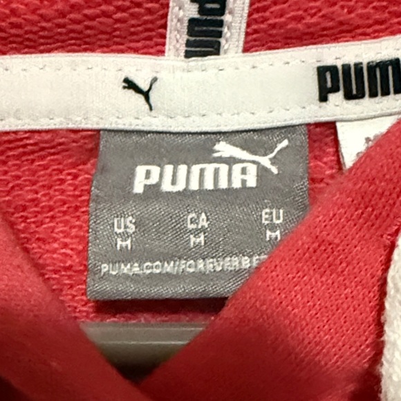 Puma Power Women's Cropped Hoodie Size Medium - Picture 3 of 4